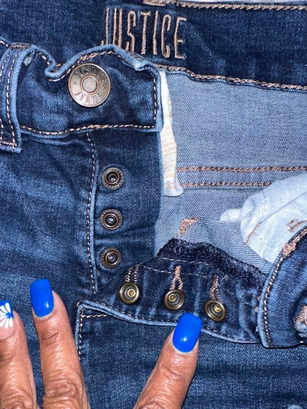 #214 Justices Jean shorts